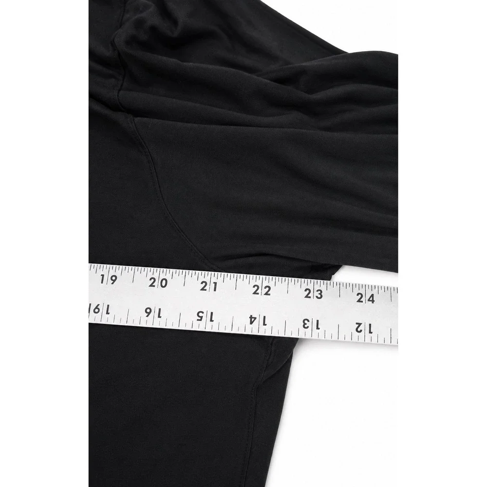 Cozy Earth Women's Extra Large Black Bamboo Pajama Set Quiet Luxury Lounge
